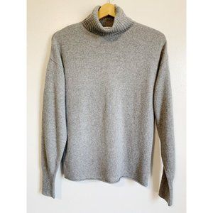 Reformation Jeans Sweater Women SZ Small Cashmere Wool Turtleneck Casual Preppy